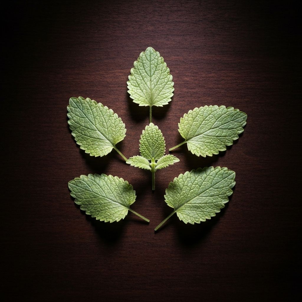 Zitronenmelisse-Blätter